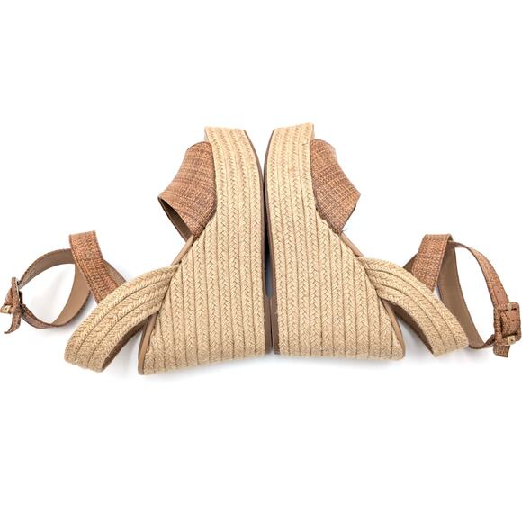 Sam Edelman Vada Espadrille Wedge Heel Platform Sandals Women's Size US10 EU41 - Picture 6 of 11